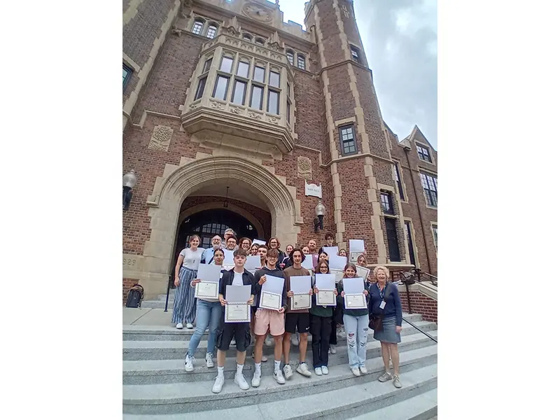 students abroad